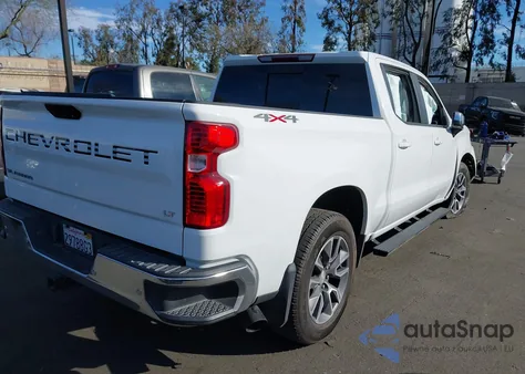 2021 Chevrolet Silverado 1500 4Wd Short Bed Lt z USA, uszkodzony, nr VIN 3GCUYDEDXMG253714